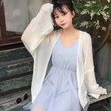 ホワイト | ニットカーディガン ショート レディース | LTL