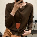 ブラウン | ニットカーディガン トップス レディース | LTL