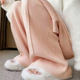 ニットパンツ リブニット ワイドパンツ | LTL | 詳細画像16