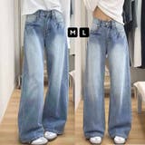 デニムパンツ レディース ワイドパンツ | LTL | 詳細画像1