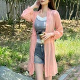 シアーカーディガン秋でもUV対策 シフォンカーディガン 9分袖カーディガン | LTL | 詳細画像41 