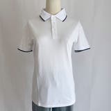 配色ライン襟付き 半袖 Tシャツ | LTL | 詳細画像12 