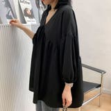 シャツ 秋服ブラウス Vネック | LTL | 詳細画像19