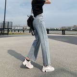 デニムパンツ レディース ハイウエスト | LTL | 詳細画像11