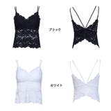総レースキャミソール カップ付き キャミ | LTL | 詳細画像2