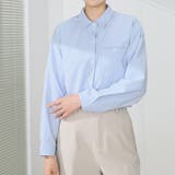 シャツブラウス 白 ブラウス | LTL | 詳細画像30