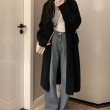 ブラック | ロングカーディガン アウター コーディガン | LTL