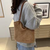 キャメル | 編みバッグ レディース バッグ | LTL