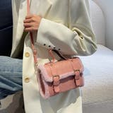 ピンク | ファー付き2WAYミニショルダーバッグ レディースバッグショルダーバッグハンドバ… | LTL
