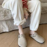 裏起毛 パンツ ワイドパンツ | LTL | 詳細画像15
