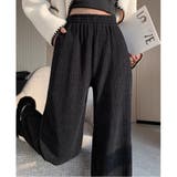 ワイドパンツ レディース 裏起毛パンツ | LTL | 詳細画像18