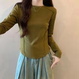 Tシャツ レディース 丸首 | LTL | 詳細画像10