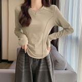 Tシャツ レディース 丸首 | LTL | 詳細画像7