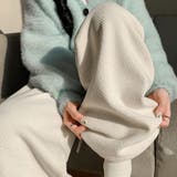 裏起毛ワイドストレートパンツ 裏起毛パンツ ワイドパンツ | LTL | 詳細画像7