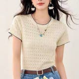 ベージュ | 夏服Tシャツ レディース トップス | LTL