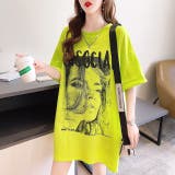 春夏新作 半袖 Tシャツフード付きトップス | luby | 詳細画像2