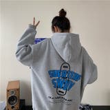 長袖カジュアルパーカー 裏起毛 トレーナ | luby | 詳細画像4