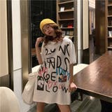 ホワイト | 春夏新作 半袖ロゴ Tシャツ | luby