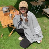 韓国ファッション 秋物新作 長袖カジュアルパーカ | luby | 詳細画像5