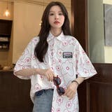 春夏新作 半袖ロゴ Tシャツ トップス カットソー 韓国ファッション | luby | 詳細画像3 