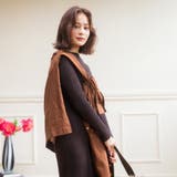 秋冬物 リブニットロングワンピース 長袖ロングワンピース | luby | 詳細画像9