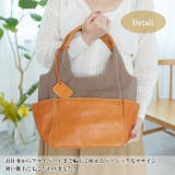 フェス カウレザー×キャンバス トートバッグ | Lumie | 詳細画像13