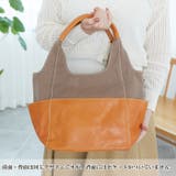 フェス カウレザー×キャンバス トートバッグ | Lumie | 詳細画像16