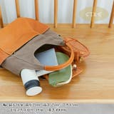 フェス カウレザー×キャンバス トートバッグ | Lumie | 詳細画像21