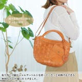 ズッケロ フィラートカウレザーメッシュ2wayハンドバッグ | Lumie | 詳細画像8
