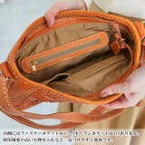 ズッケロ フィラートカウレザーメッシュショルダーバッグ | Lumie | 詳細画像15