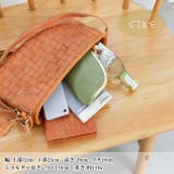 ズッケロ フィラートカウレザーメッシュショルダーバッグ | Lumie | 詳細画像17