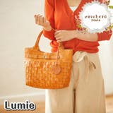 ブラウン | ズッケロ フィラート カウレザーメッシュトートバッグ | Lumie