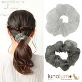 シュシュ ヘアアクセサリー ヘアアクセ | lunolumo | 詳細画像1 