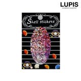 ライトピンク | ホログラムシェルシートネイルシール | LUPIS