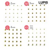 ゴールドラウンドスタッズシール | LUPIS | 詳細画像2