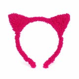 ピンク | ネコミミボアカチューシャ【ヘアアクセサリー】 | LUPIS