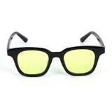 イエロー | カラーレンズウエリントンサングラス | LUPIS