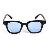 ブルー | カラーレンズウエリントンサングラス | LUPIS