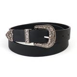 ブラック | ウエスタンベルト 【ベルト レディース | LUPIS