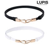 レザー調シンプルビットベルト | LUPIS | 詳細画像1