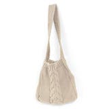 ケーブル編みニットハンドバッグ | LUPIS | 詳細画像7 