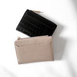 クロコ型押し2つ折りウォレット 【財布 小銭入れ | LUPIS | 詳細画像2 