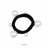 A | モノトーンパールヘアゴム【ヘアアクセサリー】 | LUPIS