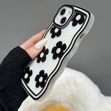 ウェーブフラワーiPhoneケース【iPhone14】 | LUPIS | 詳細画像3