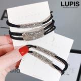 キラキラパヴェストーンヘアゴム | LUPIS | 詳細画像1