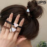 オーロラハートヘアゴム | LUPIS | 詳細画像1 