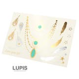 ジュエリーゴールド＆シルバーメタルフラッシュタトゥーシール 【タトゥーシール ス… | LUPIS | 詳細画像2 