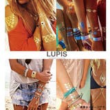 ジュエリーゴールド＆シルバーメタルフラッシュタトゥーシール 【タトゥーシール ス… | LUPIS | 詳細画像4 