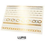 チェーンメタリックフラッシュタトゥーシール 【タトゥーシール フラッシュ | LUPIS | 詳細画像2 