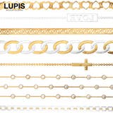 チェーンメタリックフラッシュタトゥーシール 【タトゥーシール フラッシュ | LUPIS | 詳細画像3 